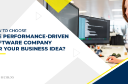How to choose the performance-driven software company for your business idea